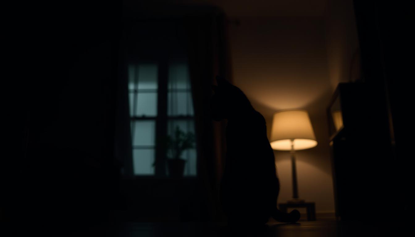 νυχτερινή δραστηριότητα της γάτας