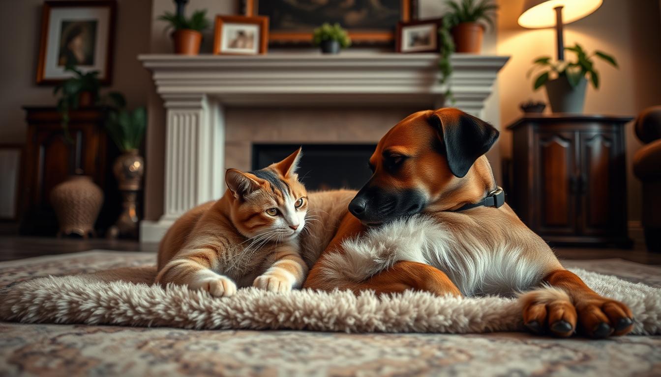 συμβίωση-γάτας-και-σκύλου συμβίωση γάτας και σκύλου