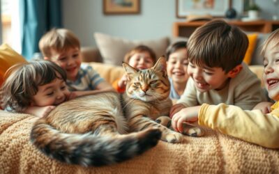 Σχέση της γάτας με τα παιδιά – Όλα όσα πρέπει να ξέρεις γι’ αυτό!