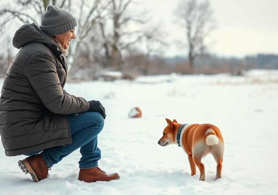Τι να κάνεις αν ο σκύλος σου φοβάται το χιόνι;