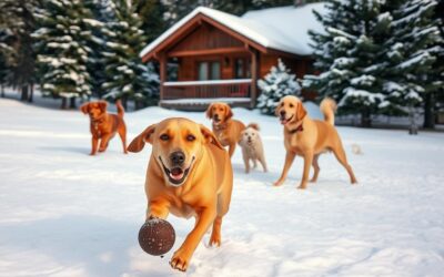 Αντιστρες παιχνίδια για σκύλους τους χειμερινούς μήνες