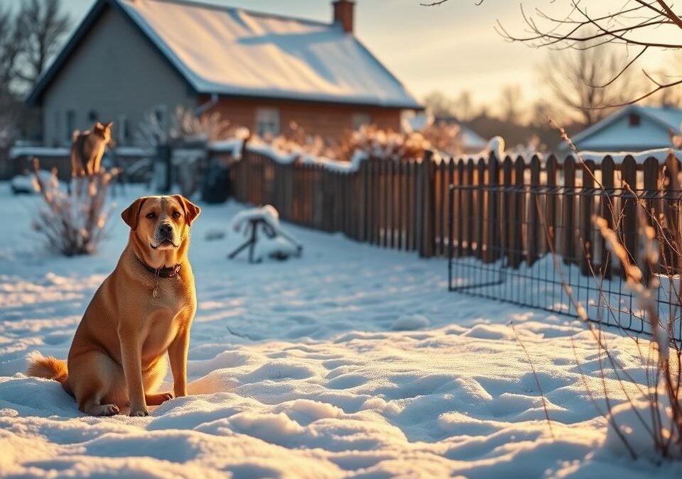 Απωθητικά για γάτες τον χειμώνα – αν ο σκύλος σου δεν αντέχει τη γάτα του γείτονα