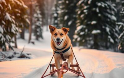 Ασφαλές έλκηθρο με τον σκύλο – τι να προσέξεις τον χειμώνα