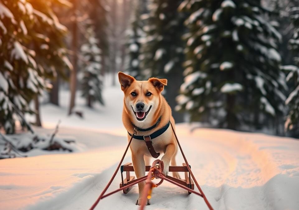 Ασφαλές έλκηθρο με τον σκύλο – τι να προσέξεις τον χειμώνα