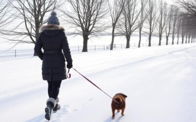 Πόση ώρα να βγάζεις τον σκύλο σου βόλτα τον χειμώνα;