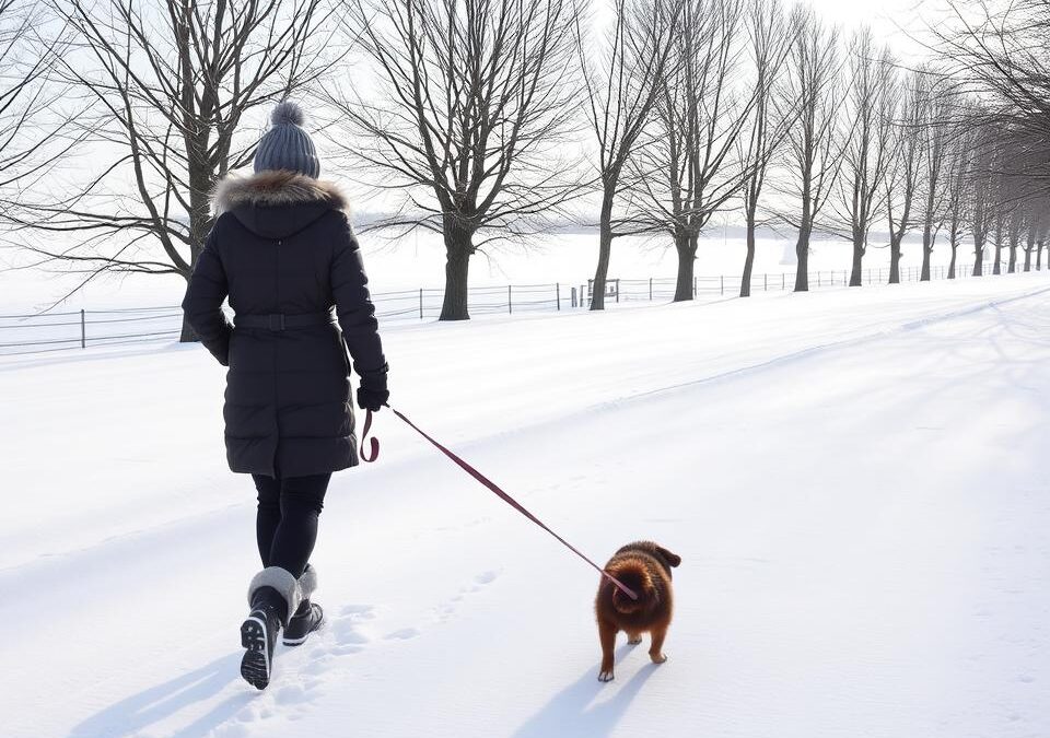 Πόση ώρα να βγάζεις τον σκύλο σου βόλτα τον χειμώνα;