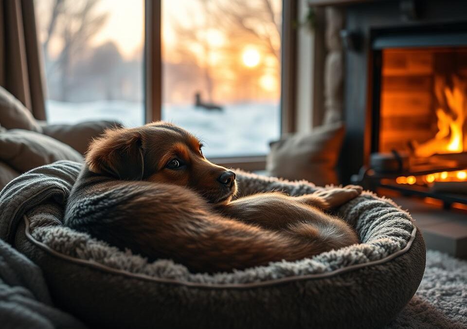 Πώς να αποφύγεις να παχύνει ο σκύλος σου τον χειμώνα;