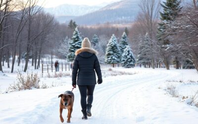 Πώς να επιλέξεις τοποθεσία για χειμερινή βόλτα με τον σκύλο;