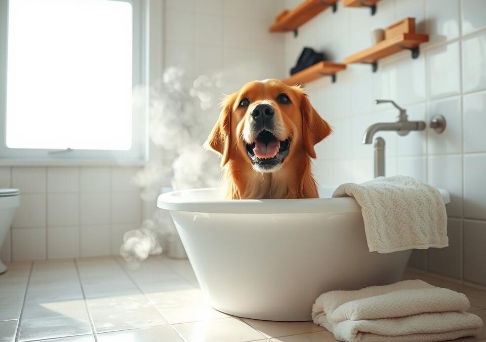 Τα πιο συχνά λάθη στο μπάνιο του σκύλου τον χειμώνα