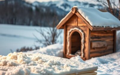 Ποια υλικά να χρησιμοποιήσεις για τη μόνωση του σπιτιού του σκύλου τον χειμώνα