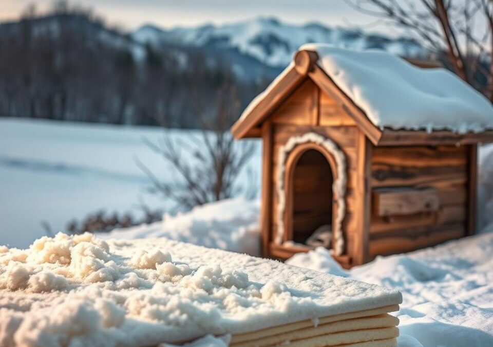 Ποια υλικά να χρησιμοποιήσεις για τη μόνωση του σπιτιού του σκύλου τον χειμώνα