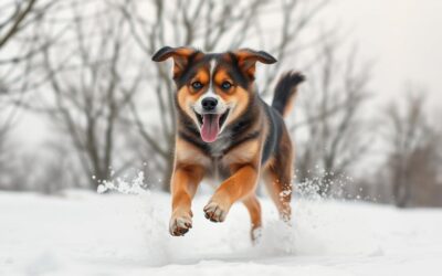 Γιατί ο σκύλος σου τρέχει σαν τρελός στο κρύο;