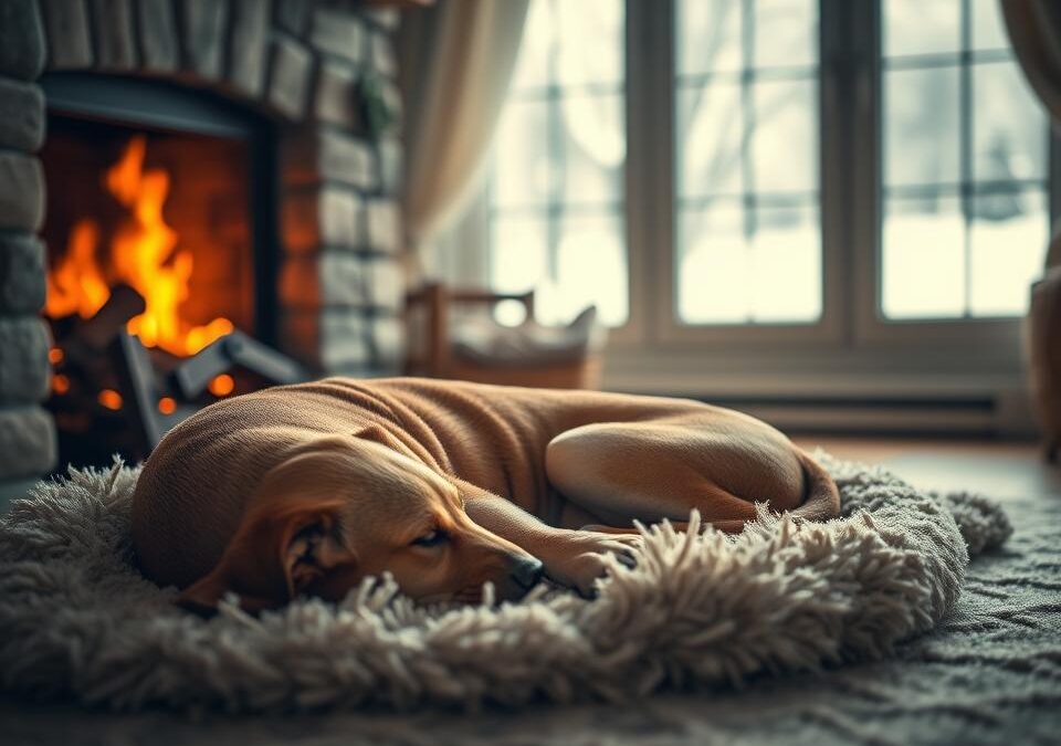 Γιατί μειώνεται η ανάγκη του σκύλου για κίνηση τον χειμώνα;