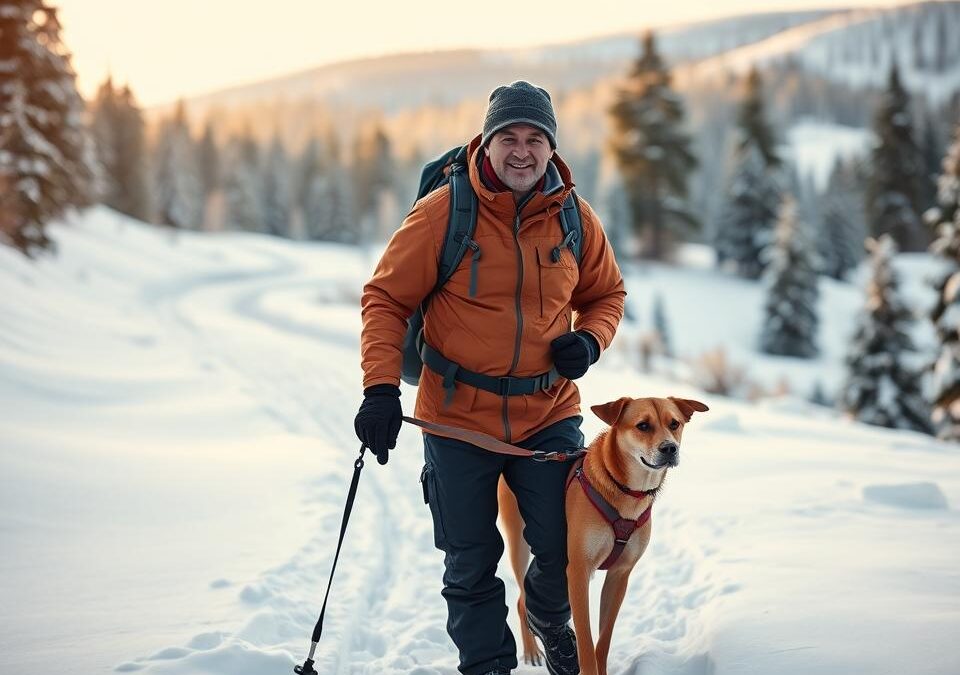 Χειμερινή πεζοπορία με τον σκύλο – πώς να τον προετοιμάσεις σωματικά;