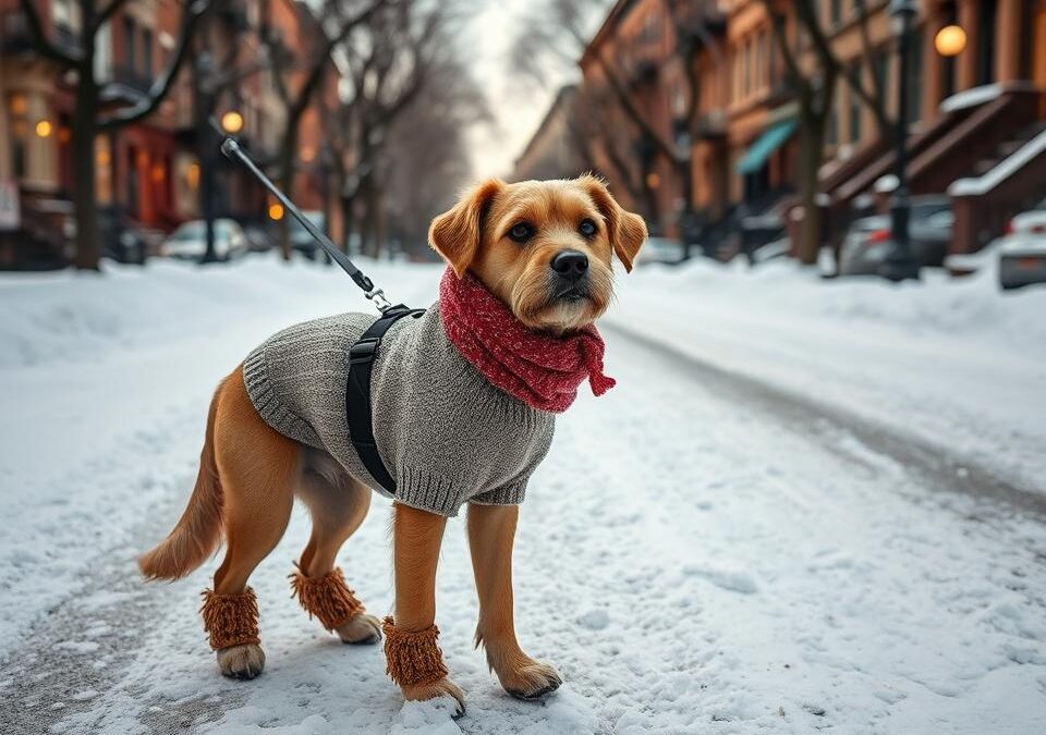 Χειμερινή προστασία για αστικούς σκύλους