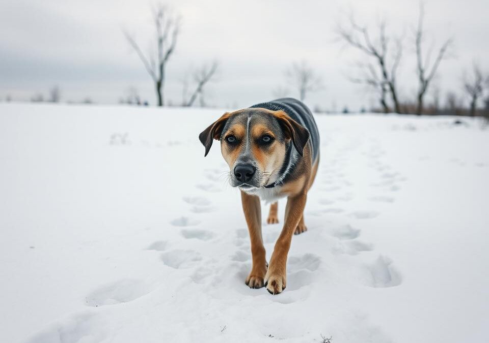 Χαμένος σκύλος στο χιόνι – τι να κάνεις;
