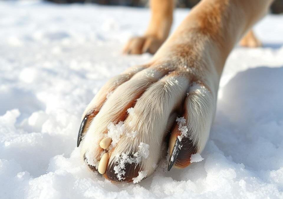 Σκάζουν οι πατούσες του σκύλου; – Πώς να το προλάβεις τον χειμώνα