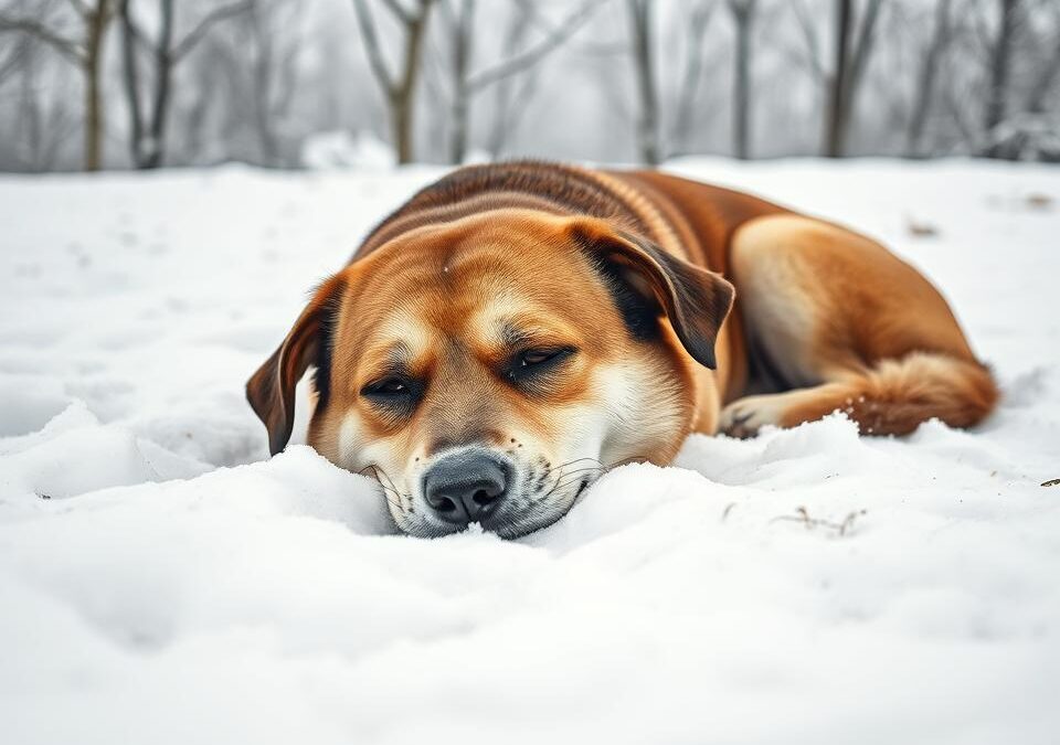 Γιατί μειώνεται η ενέργεια του σκύλου τον χειμώνα;