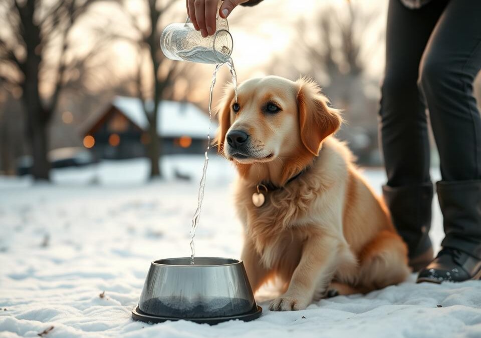 Ενυδάτωση του σκύλου τον χειμώνα – σημαντική όχι μόνο το καλοκαίρι