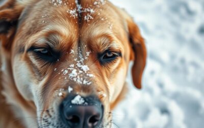 Γιατί στεγνώνουν τα μάτια του σκύλου τον χειμώνα;