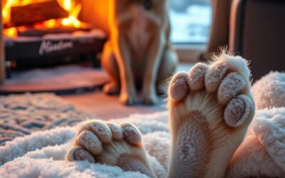 Οι καλύτερες λύσεις για ζέσταμα των πατουσών του σκύλου τον χειμώνα