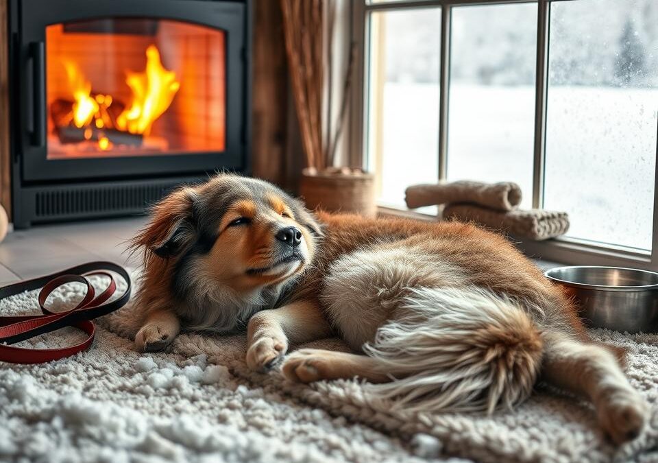 Πώς να δημιουργήσεις χειμερινή ρουτίνα για τον σκύλο σου;