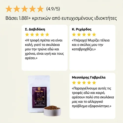 Juliet Υποαλλεργική μοσχαρίσια ξηρά τροφή για σκύλους – «εξαιρετικά μικρόκοκκη» 6 Juliet Υποαλλεργική μοσχαρίσια ξηρά τροφή για σκύλους – «εξαιρετικά μικρόκοκκη» - Εικόνα 6