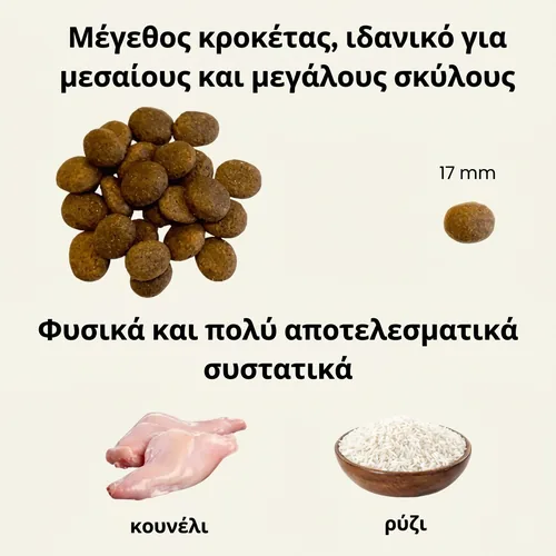 Ted Υποαλλεργική ξηρά τροφή για σκύλους με κουνέλι 2 Ted Υποαλλεργική ξηρά τροφή για σκύλους με κουνέλι - Εικόνα 2